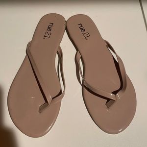 Nude sandals